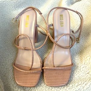 Miss Lola heels size 8